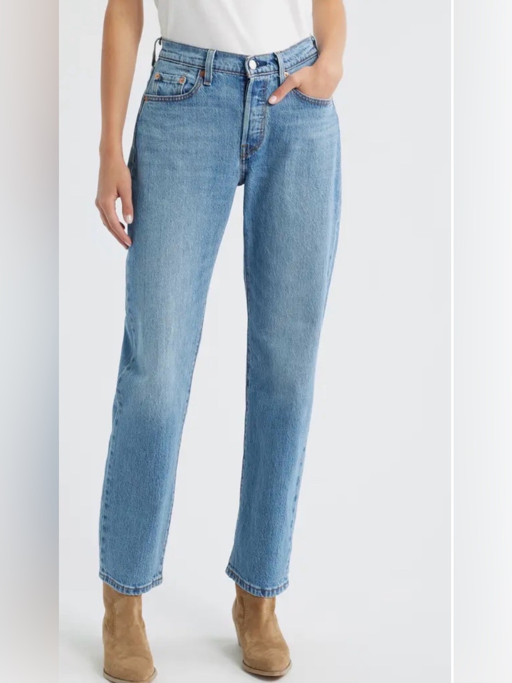 Levi’s 501 Curve High Waist Straight Leg Jeans